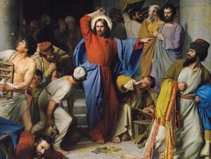 Christ temple money lenders